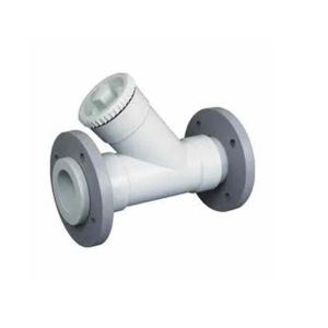 Filtro en Y Manual de PP de 40 mm Resistente a la Corrosión |   Envío Gratis: Filtro de Plástico para Agua Ácida y Alcalina en la Industria Química - Product Image 1
