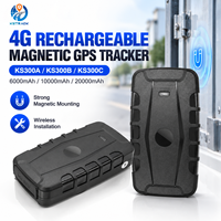 Traceur GPS 4G pour voiture, camion, moto, conteneur de marchandises, batterie rechargeable, aimant puissant, installation sans fil, suivi en temps réel