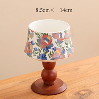 Meilleure vente transfrontalière : Bougie en céramique avec base en forme d'ampoule. Ajoute une ambiance idéale pour la décoration de table, les mariages, les cadeaux de pendaison de crémaillère.