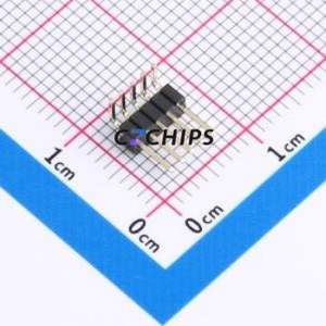 5AIW3-7440-105-W0 Pin Header Bent Lead Through Hole,P=1.27mm Connector 1x5P 1.27mm Pin Header Right Angle Insert - Product Image 1