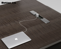 Nouvelle Table de Direction Minimaliste 2026 – Matériau en Bois Écologique Amélioré, Durable et Imperméable pour Bureaux et Immeubles de Bureaux