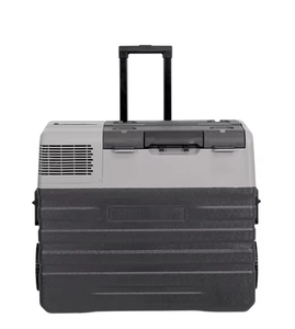 Portable Plastic 62L Low Noise <b>12V</b>/24V/100-240V Compressor Refrigerator for Car RV Outdoor Camping Use - Product Image 1