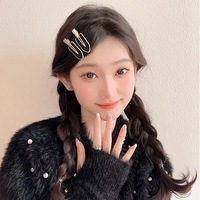 Pinces à Cheveux Anti-Plis QianJin Personnalisables avec LOGO, Barrette Plate Bec de Canard Sans Trace Blanches et Noires pour Maquillage, en Acétate et Sans Pliures