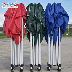 Hex çerçeve 50mm alüminyum gölgelik çadır Pop up dükkanı çardak baskı kumaş açık sergi özel çadır ile Logo 10x10 - Product Image 4