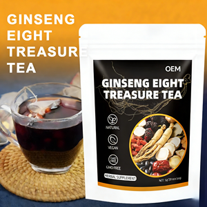 ชาสมุนไพรโสมแปดสมบัติ OEM ผสม 10 ชนิดสมุนไพรทรงพลัง โกจิ มาคา ยำ ผสมผสานจากธรรมชาติ วีแกน ออร์แกนิค อาหารเพื่อสุขภาพ เกรดอาหาร บรรจุ 20 ซองชา - Product Image 3