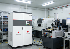 Régulateur de tension automatique triphasé monophasé DEMING DMFVR33-500K 500 kVA avec interface à écran tactile et protection contre les surtensions - Product Image 2