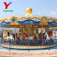 Prix d'usine Style européen extérieur grand luxe 24 places champ de foire manège parc d'attractions manège manège à cheval à vendre