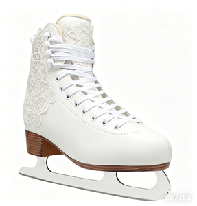 COUGAR Scarpe da Pattinaggio su Ghiaccio in Vera Pelle per Ragazze, Modello MB002 per Gare su Pista, Inverno/Primavera/Autunno - Product Image 4
