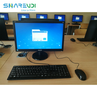 SHAREVDI Bureau à distance à double écran 1*HD-MI 1*VGA Prise en charge de l'ordinateur Win7//8/9/10 Linux Client léger