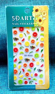 5D <b>Nail</b> Art Decals Paper and Plastic DIY Embossing Decoration <b>Transfer</b> Foil <b>Nail</b> Sticker Design - Product Image 2