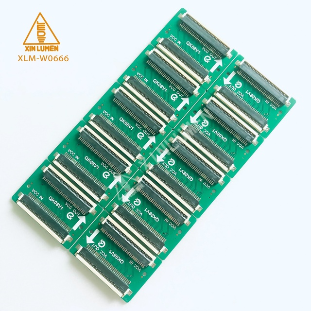 LCD TV Repair Adapter Board QK0801A LED Backlight 1366x768 Resolution DisplayPort Interface for >55" Screens