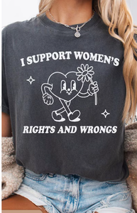 T-Shirt Femminista da Donna Comfort Colors, Manica Corta, Collo Tondo, 100% Cotone, Stampa Floreale, Casual per Tutte le Stagioni - Product Image 3