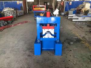 Lage Kosten Dak Tegel Ridge Cap Roll Forming Machine/Ridge <span class=keywords><strong>Making</strong></span> Machine - Product Image 5