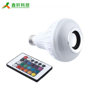 Ampoule LED Intelligente RGB Musicale E27 avec Télécommande, Alimentation CA, Haut-parleur Intégré, Lumière 12W, Forme Globe, Corps en Plastique - Product Image 5