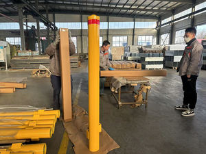 Nuovo Arrivo: Dissuasore di Sicurezza Interrato Australiano 1600mm GIALLO, Palo di Avvertimento, Barriera Stradale, Dissuasore Metallico per Parcheggi - Product Image 2