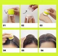 Mini pot cylindrique portable en plastique jetable pour poudre de 6g, idéal pour poudre capillaire ou fard à joues en poudre libre