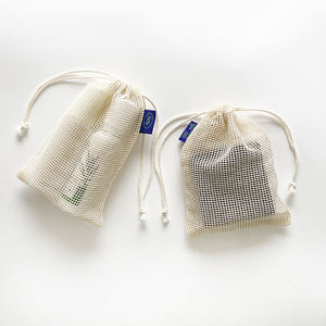 Bông hữu cơ dây kéo lưới túi nhỏ sản xuất mỹ phẩm & tạp hóa trường hợp với lưu trữ đồ chơi thân thiện với môi Túi mỹ phẩm - Product Image 3