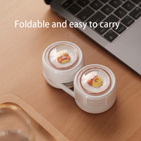 Ventilateur portable pliable sans balais à piles pour le cou, idéal pour l'extérieur – Vente directe usine