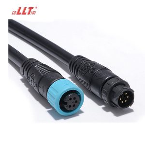 <span class=keywords><strong>Connecteur</strong></span> d'éclairage LED extérieur <span class=keywords><strong>étanche</strong></span> LLT 110V 10A M12 2 <span class=keywords><strong>3</strong></span> 4 5 <span class=keywords><strong>pôles</strong></span> mâle/femelle pour écran LCD - Product Image 1