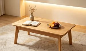 Modern Solid Wood Coffee <b>Table</b> Scandinavian Design Living Room Furniture Decorative Minimalist Style - Product Image 5