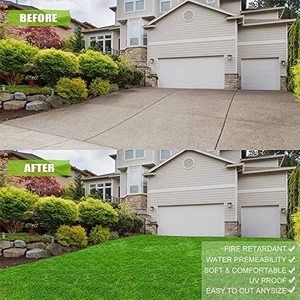 35Mm Nhà Máy Trực Tiếp Bán Nhân Tạo Cảnh Quan Sân Vườn Thể Thao Thảm Cỏ Cho Bãi Cỏ Thể Thao Nhân Tạo Cỏ Thảm Cỏ - Product Image 5