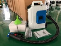 Pulvérisateur à froid ULV 2021, mini-pulvérisateur électrique portable à batterie, pompe haute productivité, unité de désinfection, réservoir de 10 L