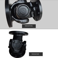 Accouplement cardanique en forme de disque personnalisable OEM, construction en acier, universel, pour compresseur d'air industriel USA, couple de 500 Nm, type Oldham