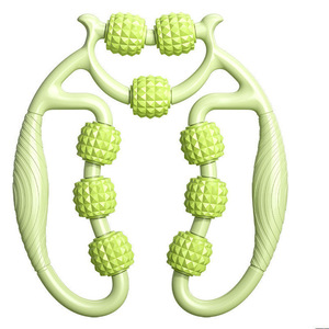 Masajeador Circular de piernas para mujer, abrazadera de rodillo de Yoga relajante de nueve ruedas para estiramiento muscular, herramienta de belleza corporal - Product Image 1