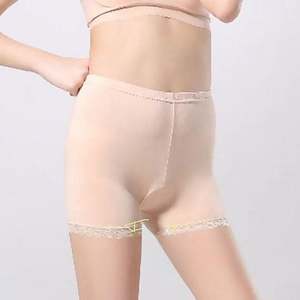 Offre Spéciale élastique confortable sans couture <span class=keywords><strong>culotte</strong></span> pour femmes taille moyenne respirant mince hanche levage femmes sécurité slips usine - Product Image 1