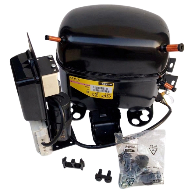 SC21CL R404A R507 Refrigerator Compressor Refrigeration Dual Inverter DC Fridge Compressor