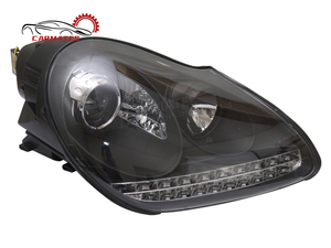 CARMATES, superventas, montaje de faros LED DRL, lámparas delanteras, señal de giro, luz HidHead para <span class=keywords><strong>Porsche</strong></span> <span class=keywords><strong>Cayenne</strong></span> <span class=keywords><strong>2003</strong></span> 2004 - 2007 - Product Image 2