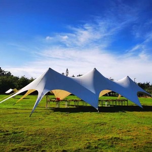 Tente de réception JW Camping grande, imperméable, 100 places, quatre saisons, toutes saisons, pour extérieur, carnaval, mariage, fête, résistance au vent 10 - Product Image 3