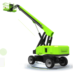 Empattement, garde au sol, ZT28J-V Max. Plateforme aérienne mobile à bras droit avec élévateur d'escalier, hauteur de travail 28,7 m, avec engrenage puissant - Product Image 1