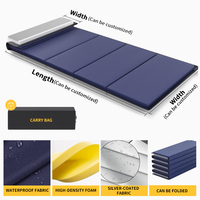 OEM/ODM Matelassé Étanche Multi-Usages Coussin Pliant pour Voyage Camping Bureau Sieste Coussins Lombaires et Coussins de Siège
