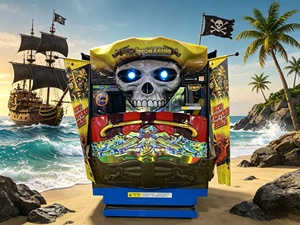 Aventure <span class=keywords><strong>Pirate</strong></span> sur le thème <span class=keywords><strong>des</strong></span> Pirates <span class=keywords><strong>des</strong></span> <span class=keywords><strong>Caraïbes</strong></span> 2 - Jeu de tir - Arcade à fort potentiel de revenus - Double joueur, à monnayeur - Product Image 1