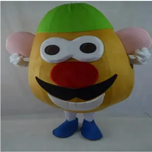 Funtoys New Cute Mr Kartoffel kopf Gemüse Maskottchen Kostüm für Weihnachten Kostüm Halloween Party Maskottchen Kostüm für Erwachsene