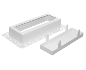 Hiện đại thông gió kim loại trắng tuôn ra tường đăng ký Vent trần kim loại xả vách thạch cao núi Vent - Product Image 4