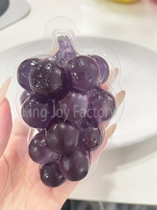 Gomitas Divertidas con Forma de Frutas 3D, Gomitas Grandes de Tamaño Normal con Forma de <span class=keywords><strong>Uvas</strong></span>, Gomitas <span class=keywords><strong>Gigantes</strong></span> Pelables - Product Image 3