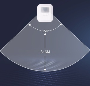 Quy Định Mới Của Phương Tây Xuất Khẩu Plug-In Cơ Thể Con Người Cảm Ứng Âm Thanh Ánh Sáng Điều Khiển Từ Xa Làm Mờ Độ Sáng Đèn Ngủ - Product Image 6