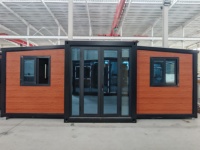 Maisons préfabriquées modulaires de 40 pieds sur 20 pieds, petites maisons prêtes à l'emploi, 3 chambres, structure en acier, maison conteneur préfabriquée sur mesure