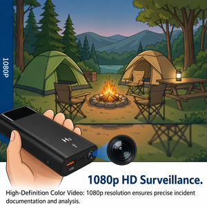 Caméra de sécurité portable mini 1080P avec vision nocturne et chargeur Type-C - Product Image 3