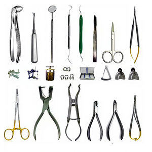 ชุดเครื่องมือทันตกรรมสแตนเลสเกรดเยอรมัน Health Bay Instruments พร้อมคีมถอนฟันสำหรับการผ่าตัด ได้รับมาตรฐาน CE - Product Image 6