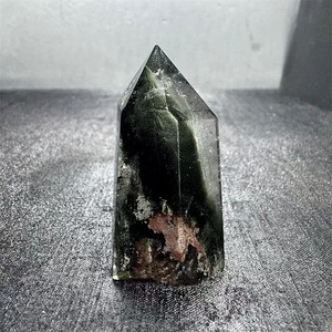 Vente en gros : Tour de <span class=keywords><strong>quartz</strong></span> <span class=keywords><strong>fantôme</strong></span> naturel de haute qualité, polie, pour la décoration de jardin, en forme de baguette de cristal <span class=keywords><strong>fantôme</strong></span> - Product Image 3