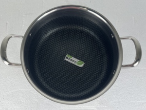 Batterie de cuisine moderne en acier inoxydable, ensemble de casseroles 20/24/<span class=keywords><strong>28</strong></span> <span class=keywords><strong>cm</strong></span> avec couvercle en verre, antiadhésif, compatible lave-vaisselle, pour la cuisine domestique - Vente chaude - Product Image 4