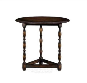 Table Console <span class=keywords><strong>murale</strong></span> traditionnelle en bois massif meubles d'intérieur anciens pour hall d'entrée salon <span class=keywords><strong>cave</strong></span> à <span class=keywords><strong>vin</strong></span> - Product Image 4