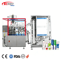 Machine de remplissage et de scellage de tubes entièrement automatique et de haute précision, personnalisable en usine, avec PLC et engrenages, pour crème pour les mains, gel et pommade