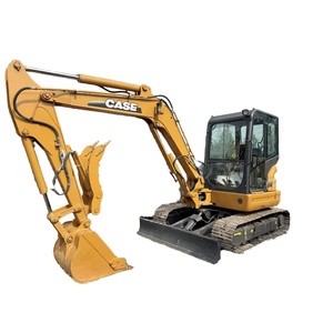 Miniexcavadora Usada CASE CX58C con Cucharón de Excavación de 0.28 m³, Excavadora Hidráulica de Orugas de 5.8 Toneladas de Segunda Mano, Alta Calidad - Product Image 1