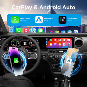 Lecteur radio à double écran MOOKAKA 12,3 pouces pour voiture 2018-2022, tableau de bord numérique, instrument virtuel, compteur de vitesse, GPS - Product Image 3
