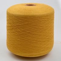 Fil mélangé de soie 10% soie 90% pour teinture, résistant à l'abrasion, filé en anneau 2/48Nm 2/60Nm, uniformité optimale, pour tricot à la main