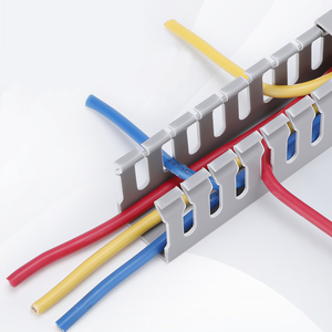 Canalina per Cavi in PVC per Data Center e Sale Server, Quadrata, Ignifuga, Dentellata, per Cablaggio Elettrico - Product Image 3